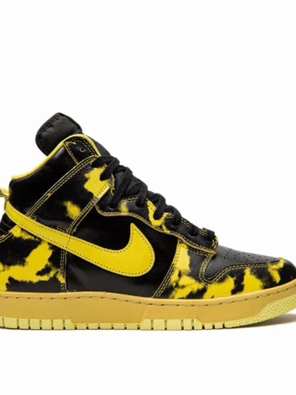 Nike Men’s Dunk High 1985 "Yellow Acid Wash" sneakers